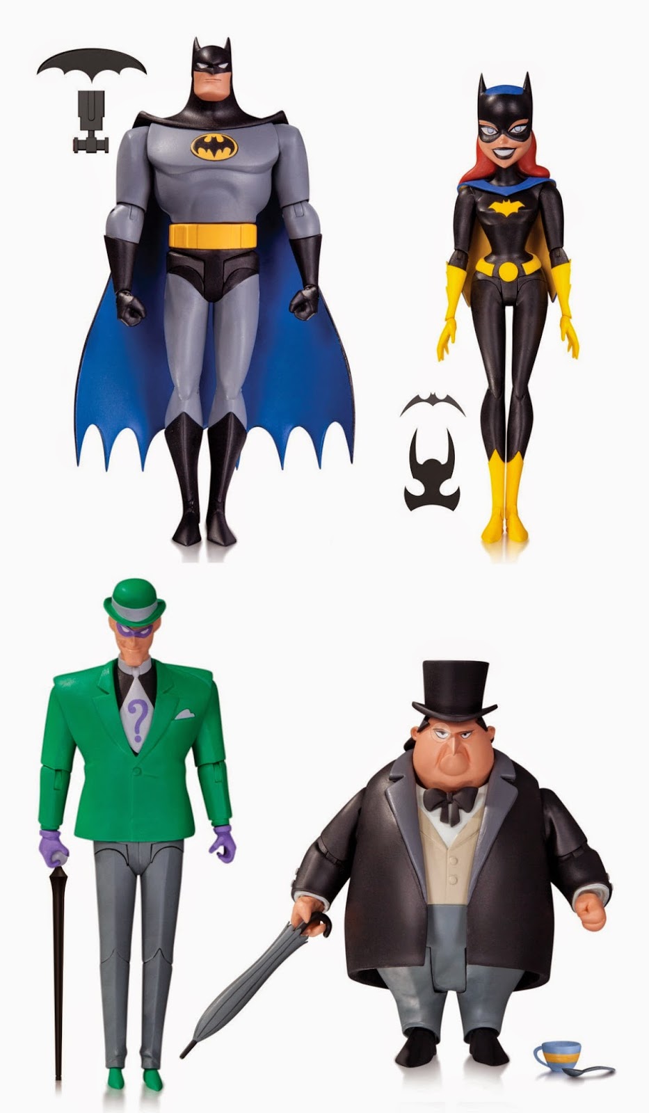 batman animated series figures list